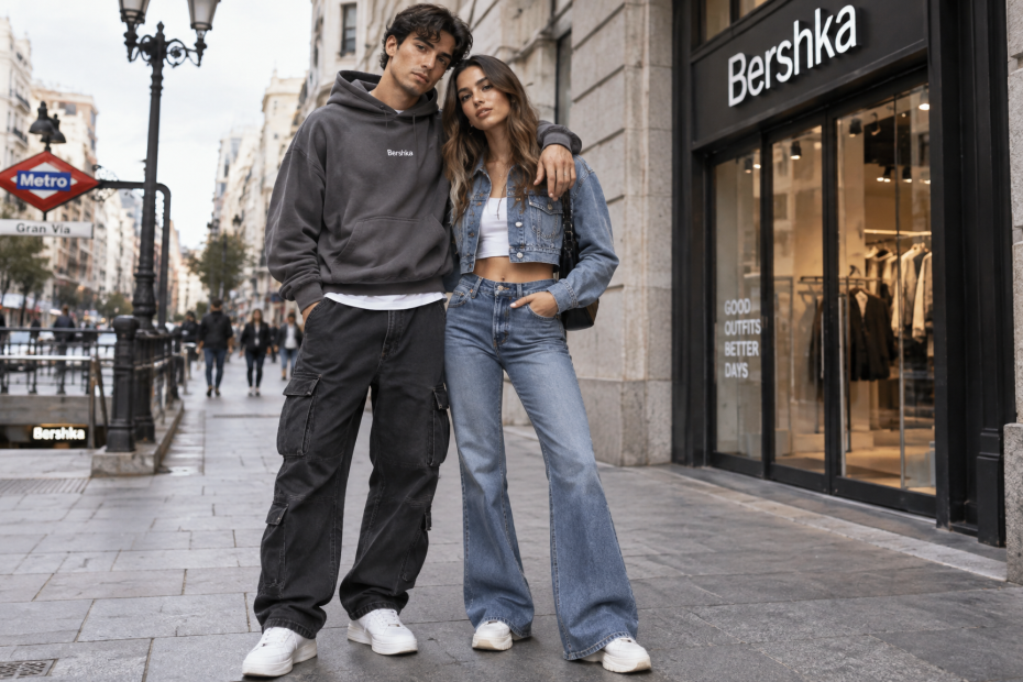 KI generiertes Symbolbild: Wie nachhaltig ist Bershka