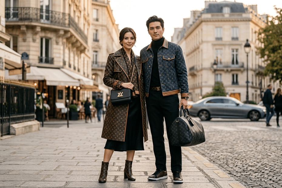 KI generiertes Symbolbild: Wie nachhaltig ist Louis Vuitton?